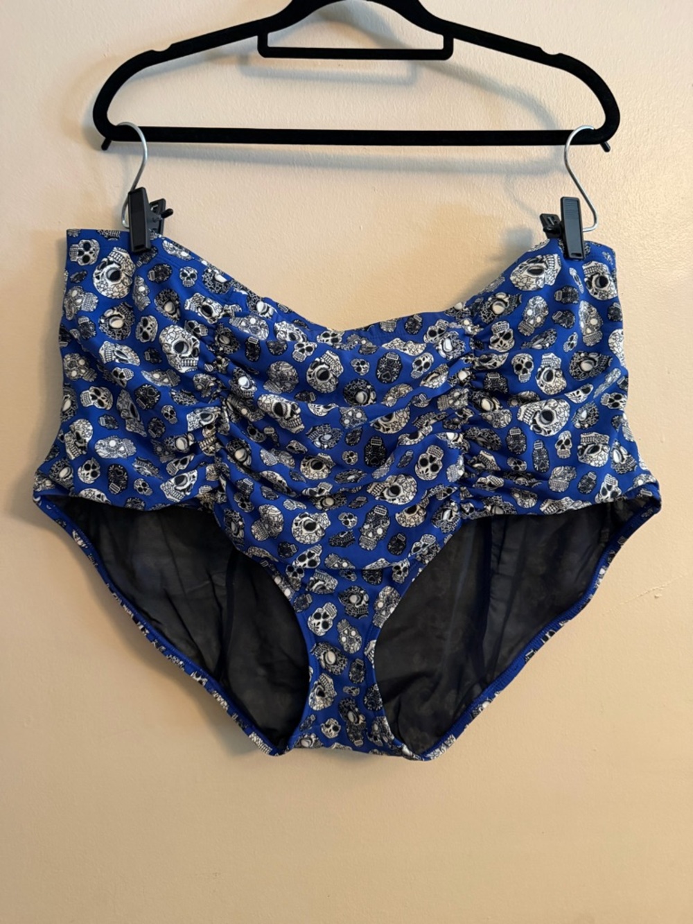 torrid Blue Floral High-Waist Underwire Bikini Set - Picture 5 of 8